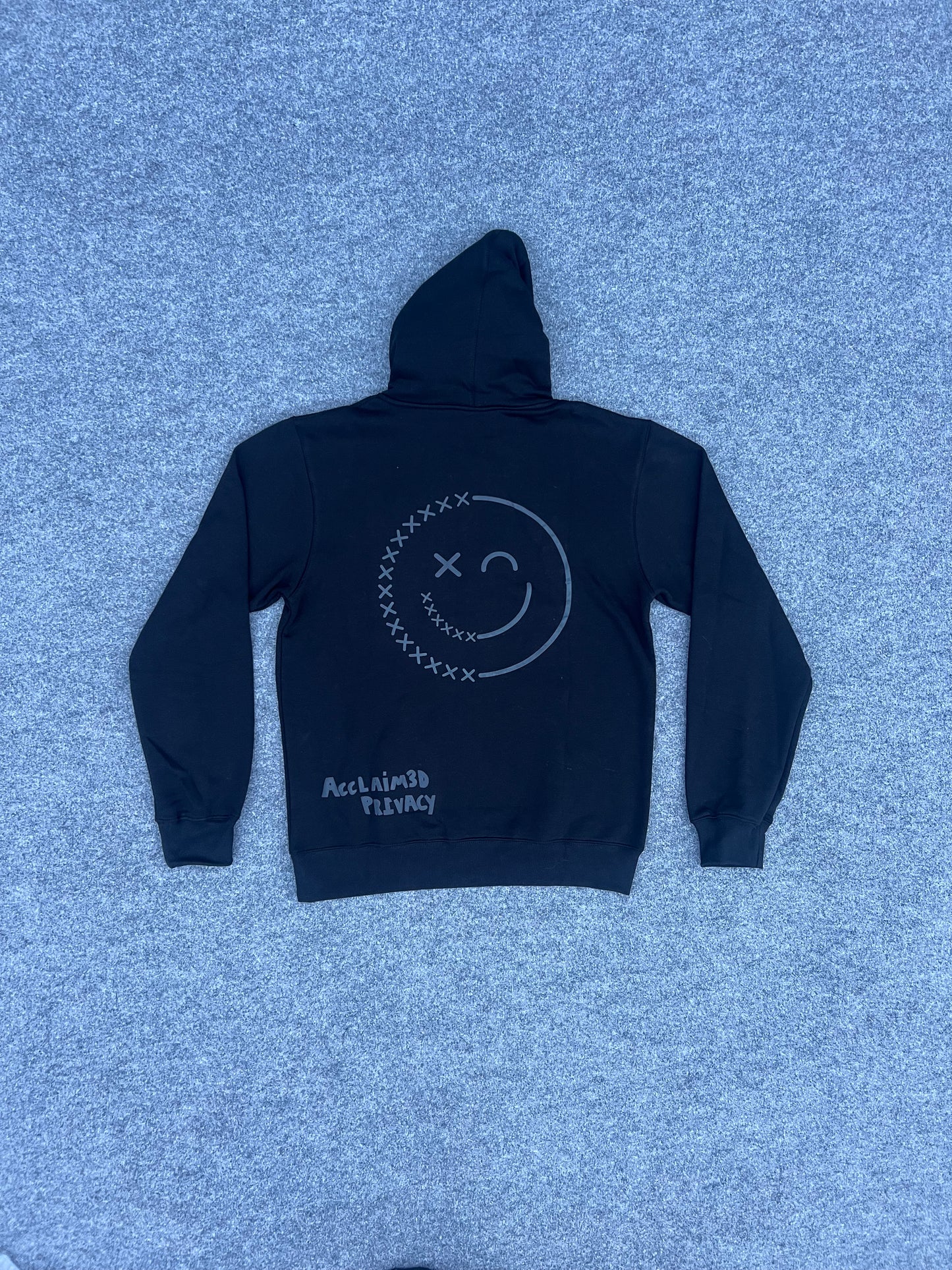 Black AcclaimedPrivacy 2 faced Hoodie